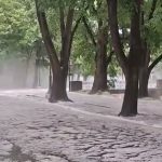 Nestvarni snimak iz Vrnjačke Banje: "Bela reka" teče kroz park, prizor izgleda zastrašujuće
