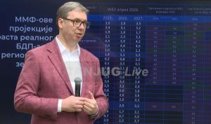 Vučić predstavio ekonomsku projekciju: Srbija će rasti brže od razvijenih zemalja, ali svima preti kriza