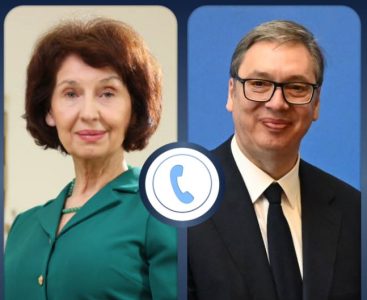 Vučić sa predsednicom Severne Makedonije: “Posvećeni smo jačanju saradnje” (FOTO)