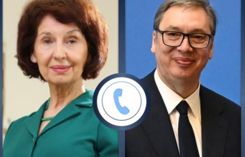 Vučić sa predsednicom Severne Makedonije: "Posvećeni smo jačanju saradnje" (FOTO)