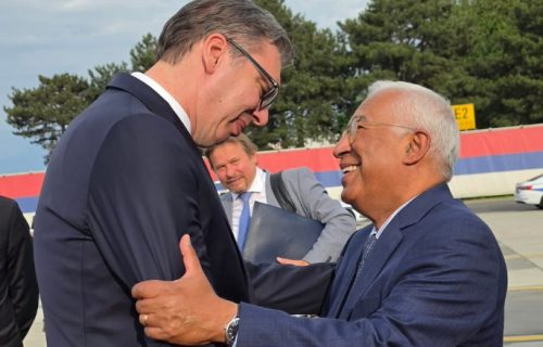 "Dobro došli, dragi Antonio": Košta stigao u Beograd, dočekao ga predsednik Vučić