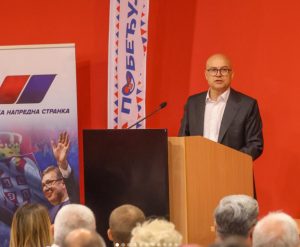 Vučević: “Imamo jasnu rešenost da nastavimo borbu za Srbiju koja radi, gradi se, napreduje i ne odustaje”