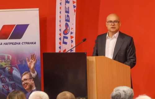 Vučević: "Imamo jasnu rešenost da nastavimo borbu za Srbiju koja radi, gradi se, napreduje i ne odustaje"