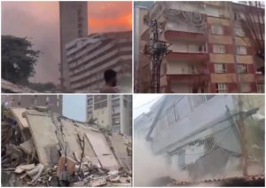 Najpotresniji snimci katastrofe u Venecueli: Zgrada nestaje u oblaku dima, mladić za dlaku izbegao smrt (VIDEO)