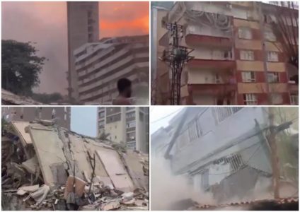 Najpotresniji snimci katastrofe u Venecueli: Zgrada nestaje u oblaku dima, mladić za dlaku izbegao smrt (VIDEO)