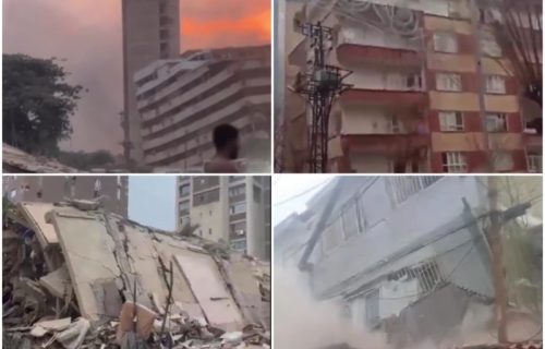 Najpotresniji snimci katastrofe u Venecueli: Zgrada nestaje u oblaku dima, mladić za dlaku izbegao smrt (VIDEO)