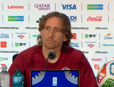 Dirljive scene pred bitnu utakmicu: Modrić nije mogao da zadrži suze