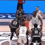 Sve ili ništa za crno-bele: Partizan dočekuje Dubai u trećem meču finala ABA lige