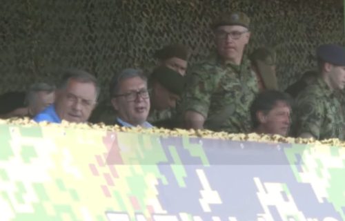(UŽIVO) Vojska Srbije dejstvuje na Pasuljanskim livadama: Predsednik Vučić prisustvuje prikazu (VIDEO)