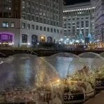 Plutajući igloi na Temzi: Novi luksuzni hit obilaska Londona, sa vode