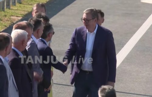 (UŽIVO) Vučić na svečanom otvaranju: Ključni deo Moravskog koridora se pušta u saobraćaj (VIDEO)