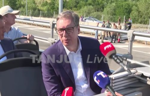 Vučić: "Saobraćaj na auto-putu Čačak-Kraljevo od sutra u 9, putarina besplatna do 1. jula"