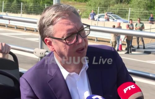 (UŽIVO) Vučić na svečanom otvaranju deonice Moravskog koridora: "Ovo dovodi fabrike, turiste i zbližava porodice" (VIDEO)