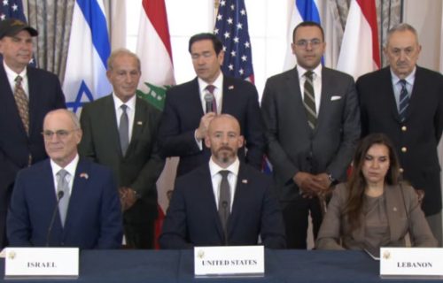 Izrael i Liban potpisali sporazum o prekidu vatre nakon pregovora u Vašingtonu