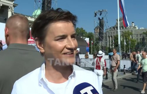 Brnabić: "Građani koji pristižu na skup već poslali poruku da je Srbija jedna porodica"