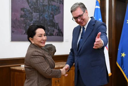 Vučić sa predsednicom Senata Uzbekistana: Akcenat na jačanju privrednih veza, trgovine i investicija