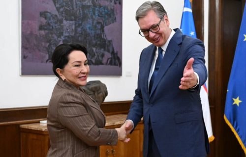 Vučić sa predsednicom Senata Uzbekistana: Akcenat na jačanju privrednih veza, trgovine i investicija