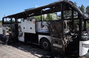 Masakr u Donjeckoj oblasti: Ukrajinski dron razneo putnički autobus i ubio sedam ljudi