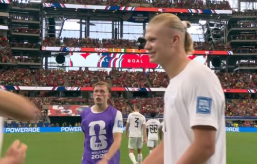 To je Haland: Nigde ga nema, onda bum - gol i ode Norveška u osminu finala (VIDEO)
