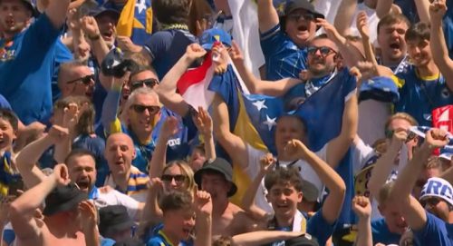 Skandal u Torontu: Snimak tuče navijača Bosne sa obezbeđenjem obilazi svet (VIDEO)