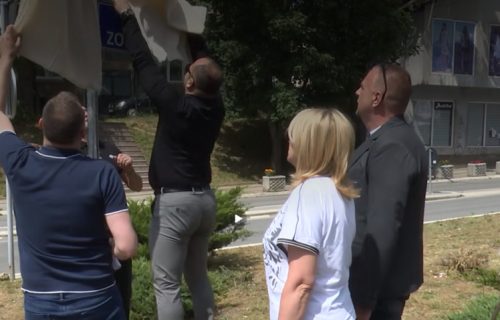 Provokacija u Severnoj Mitrovici pred izbore na KiM: Postavljene table sa novim nazivima ulica