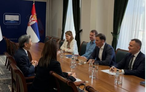 Mali sa ambasadorom Japana: “Drago mi je što japanske poslovne investicije u Srbiji nastavljaju da rastu”
