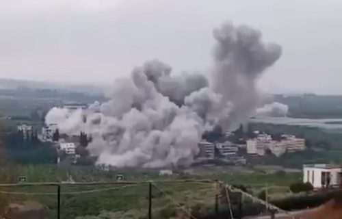 Izrael ubio najmanje osam ljudi u Libanu: Sravnjene sa zemljom stambene zgrade u Tiru (VIDEO)