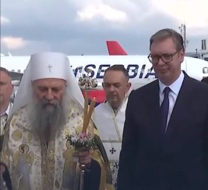 Vučić poručio: “Pojas Presvete Bogorodice je svetinja, niko nema pravo da vređa vernike”