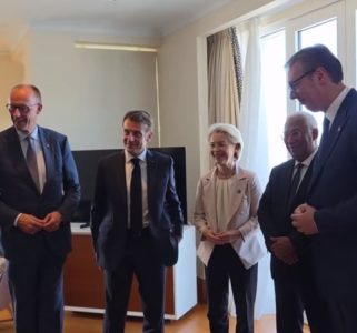 Važni sastanci u Tivtu: Vučić se oglasio nakon razgovora sa Fon der Lajen, Makronom, Mercom i Koštom