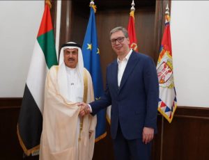 Vučić se sastao sa Gobašem: “Srbija izuzetno ceni ulogu UAE kao važnog i uticajnog aktera”