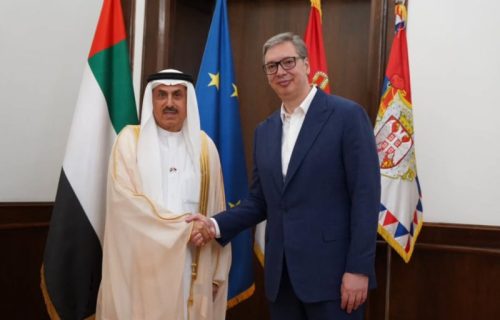 Vučić se sastao sa Gobašem: "Srbija izuzetno ceni ulogu UAE kao važnog i uticajnog aktera"