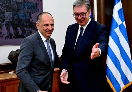 Vučić se sastao sa Gerapetritisom: “Veliki potencijali za snažnije strateško partnerstvo Srbije i Grčke”