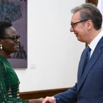 Vučić sa predsednicom Interparlamentarne unije: "Srbija ponosna što je domaćin ovog važnog okupljanja"