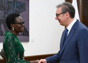 Vučić sa predsednicom Interparlamentarne unije: “Srbija ponosna što je domaćin ovog važnog okupljanja”