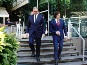 Vučić na ručku sa Kobahidzeom: “Upoznavanje sa bogatom gruzijskom gastronomijom u opuštenijoj atmosferi”
