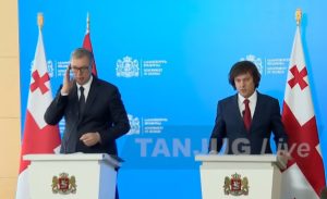 (UŽIVO) Vučić i Kobahidze se obraćaju javnosti nakon sastanka delegacija Srbije i Gruzije