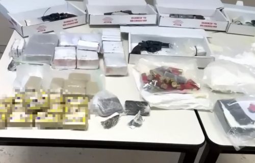 Albanac i Italijan sakrili u šumi drogu vrednu 3,5 miliona evra: Policija našla i arsenal oružja