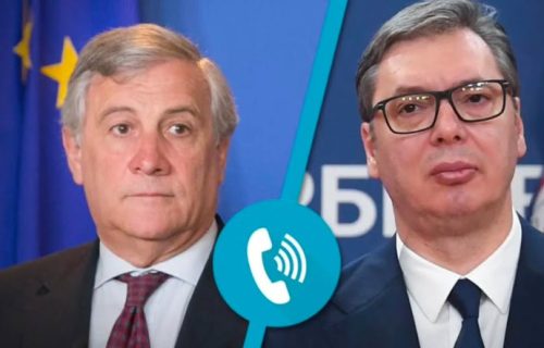 Vučić sa Tajanijem o evropskom putu Srbije: "Dobar i otvoren razgovor" (FOTO)