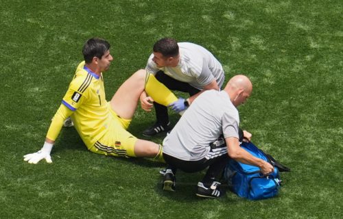 Belgijanci u čudu: Izveštaji lekara iz Madrida pokazali da Kurtoa nema ozbiljnu povredu