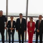 Brnabić sa predstavnicima parlamenata država kandidata za EU obišla Kulu Beograd (FOTO)