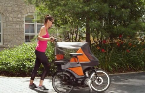 Bicycle stroller – bicikl koji se pretvara u kolica i menja način kretanja roditelja sa decom (VIDEO)