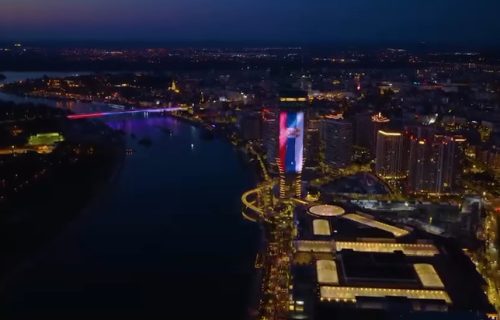 "Ponosni smo na snažne i neraskidive veze": Ministar Mali podelio veličanstven prizor iz prestonice (VIDEO)