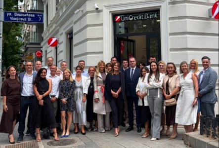 UniCredit Banka nastavlja širenje mreže otvaranjem nove ekspoziture na Dorćolu