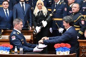 “Mir je preduslov napretka”: Svečanost povodom kraja školovanja 15. klase VSBO i oficira 69. klase GŠU