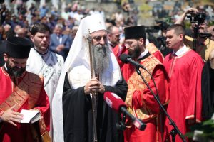 Patrijarh Porfirije u Bratuncu: “Ne smemo zaboraviti nevine žrtve, ali ni izgubiti veru, ljubav i istinu”