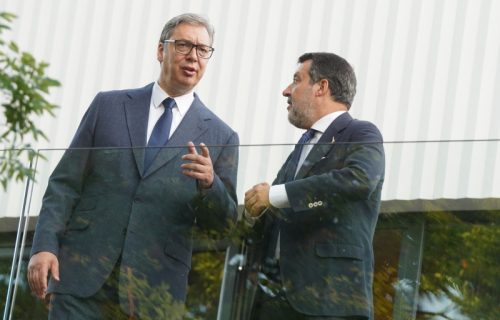 Vučić nakon sastanka sa Salvinijem: "Nastavićemo da razvijamo partnerstvo Srbije i Italije" (FOTO)