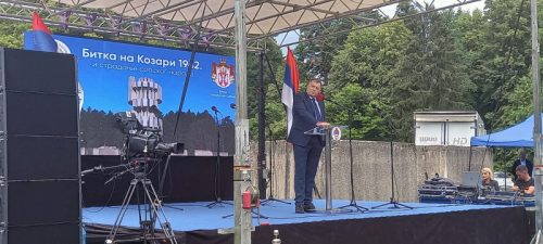 Dodik na obeležavanju godišnjice Bitke na Kozari: “BiH žele da grade na bazi laži”