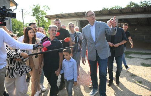 (UŽIVO) Vučić u Loznici u poseti porodici Todorović: Predsednik najavio velika ulaganja (VIDEO)