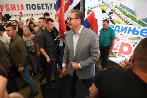 Vučić objavio moćan snimak iz Jadranske Lešnice: “Hvala ljudima na veličanstvenom dočeku” (VIDEO)