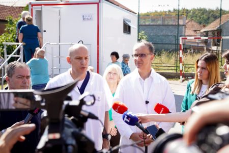 Macut i Lončar u obilasku završnih radova nove zgrade Hitne pomoći